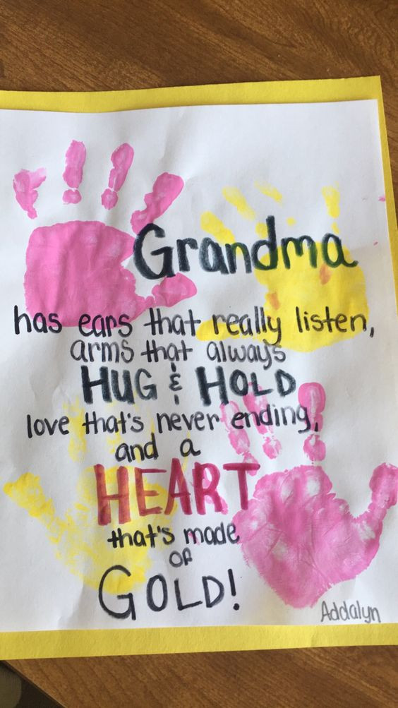 Mothers Day Gift Ideas For Grandma
 Happy 2017 Grandparent s Day Crafts WhatsApp Dp