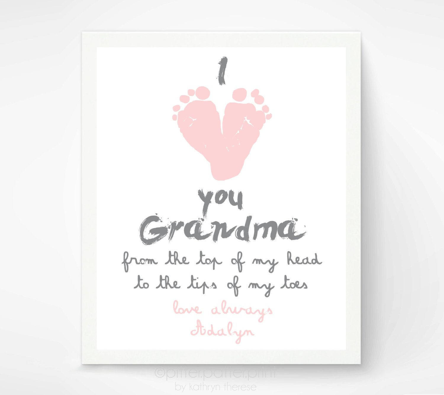 Mothers Day Gift Ideas For Grandma
 Personalized Mother s Day Gift for Grandma From Baby I