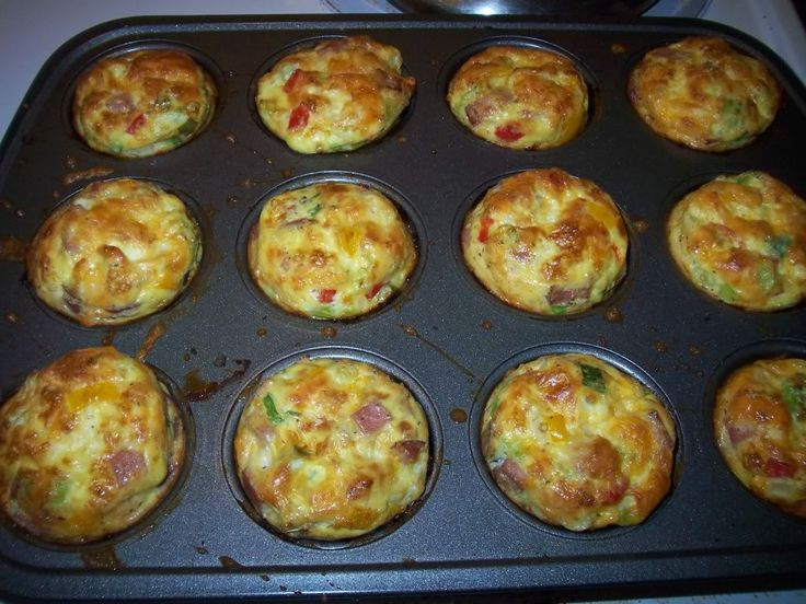Muffin Tin Breakfast Recipes
 Breakfast egg "omelet" muffins recipe
