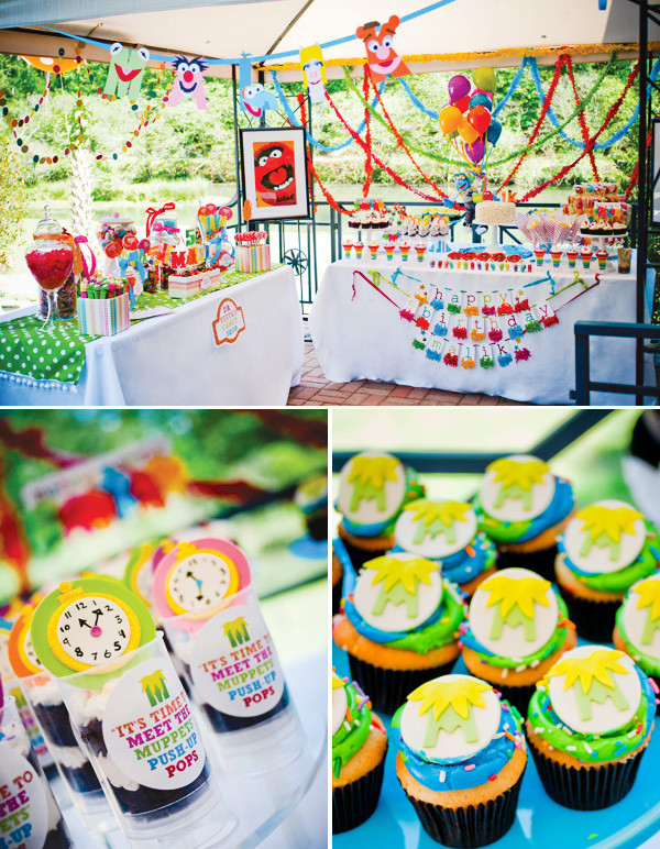 Muppets Birthday Party
 AMAZING Muppets Themed Birthday Party Hostess with the