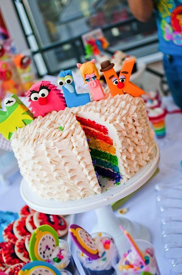 Muppets Birthday Party
 Kara s Party Ideas Muppets Inspired 5th Birthday Party