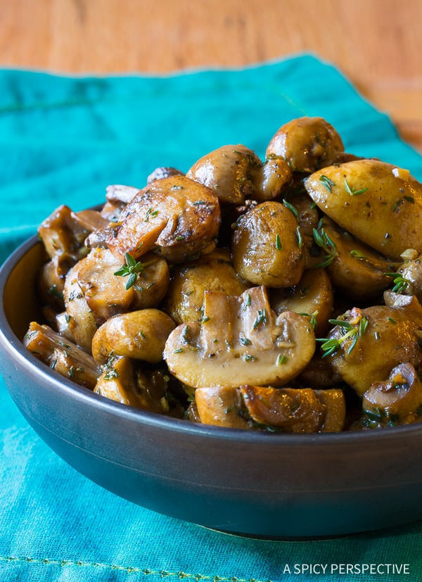Mushroom Side Dishes
 The BEST Sauteed Mushrooms Recipe A Spicy Perspective