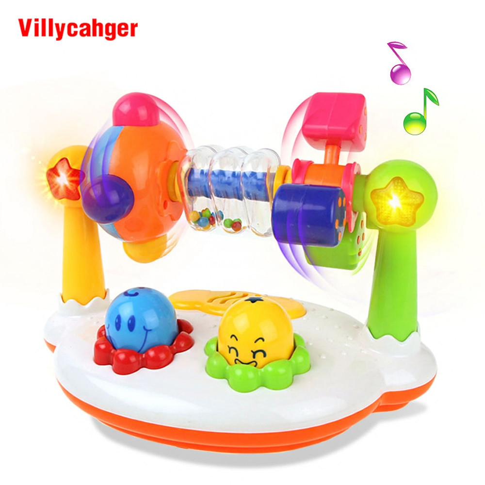 Musical Baby Gifts
 Colorful Musical Baby Toys Music Rotating Lighting Fitness