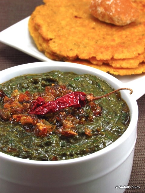 Mustard Greens Indian Recipes
 Indian mustard greens with cornmeal flatbread from