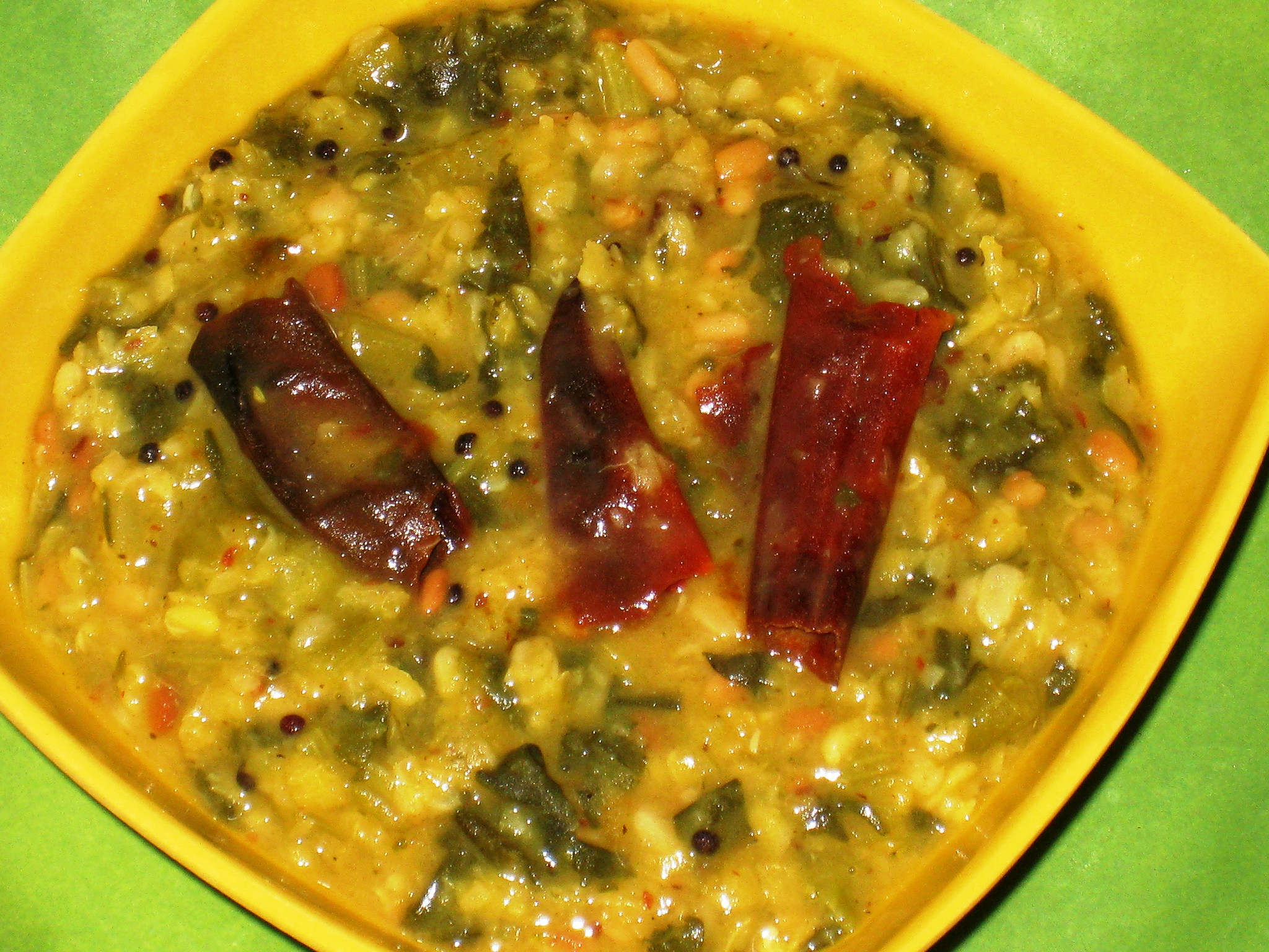 Mustard Greens Indian Recipes
 Mustard Greens Moong Dal