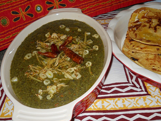 Mustard Greens Indian Recipes
 Spicy Indian mustard greens sarson da saag recipe