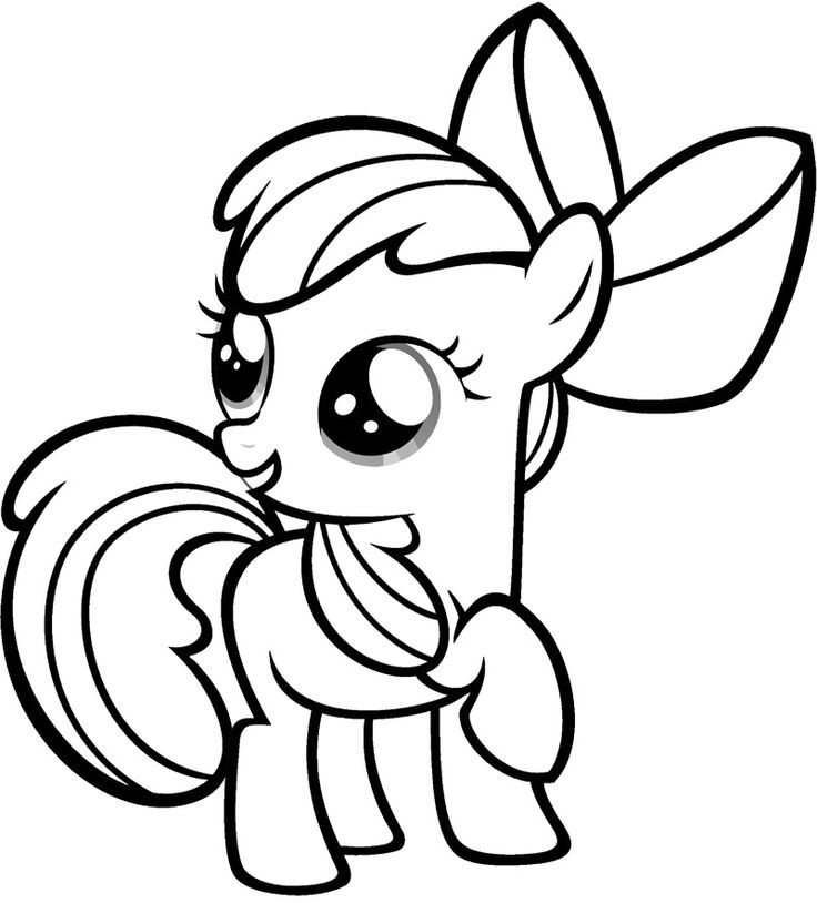 My Little Pony Baby Coloring Pages
 Baby My Little Pony Coloring Page