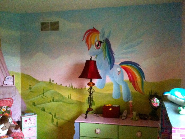 My Little Pony Bedroom Decor On Budget
