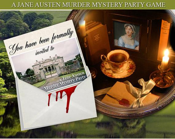 Mystery Birthday Party
 JANE AUSTEN Murder Mystery Party Game by MurderMysteryGames