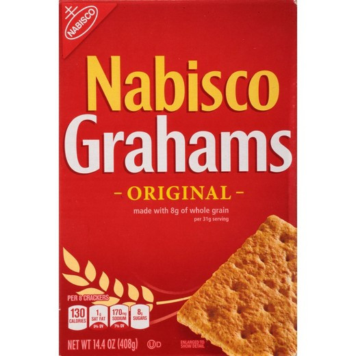 Nabisco Snack Crackers
 Nabisco Grahams Original Crackers 14 4oz Tar