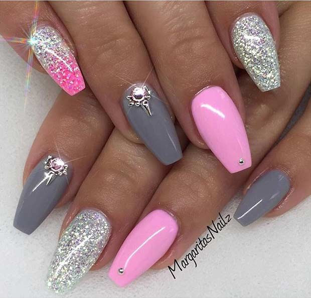 Nail Art And Design
 31 Trendy Nail Art Ideas for Coffin Nails