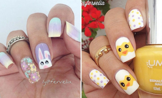 Nail Art And Design
 41 Easy and Simple Easter Nail Art Designs