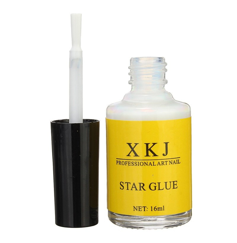 Nail Art Glue
 White Glue Nail Art Transfer Tips Adhesive Galaxy Star