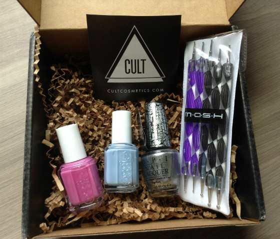 Nail Art Subscription Box
 BlackBox by Cult Cosmetics Review – Nail Polish