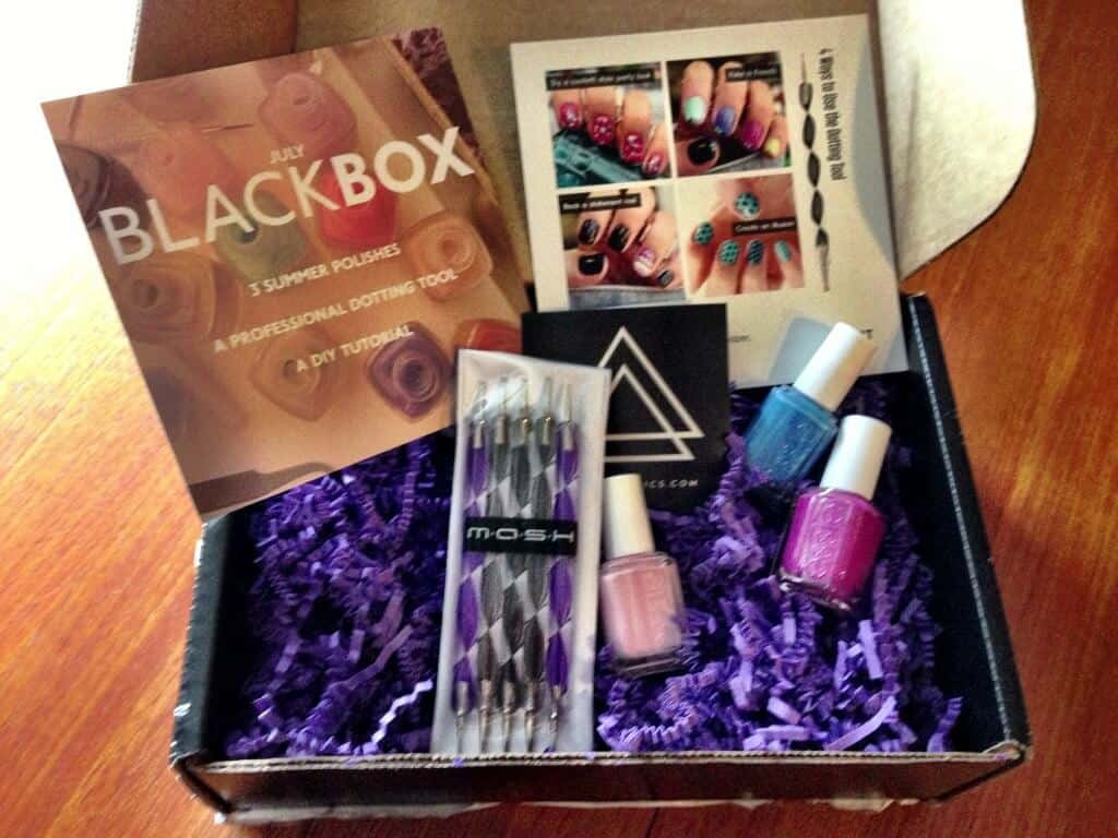 Nail Art Subscription Box
 BlackBox by Cult Cosmetics Hello Subscription