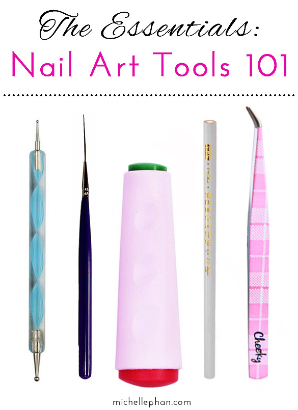 Nail Art Tools
 The Essentials Nail Art Tools 101 Michelle Phan