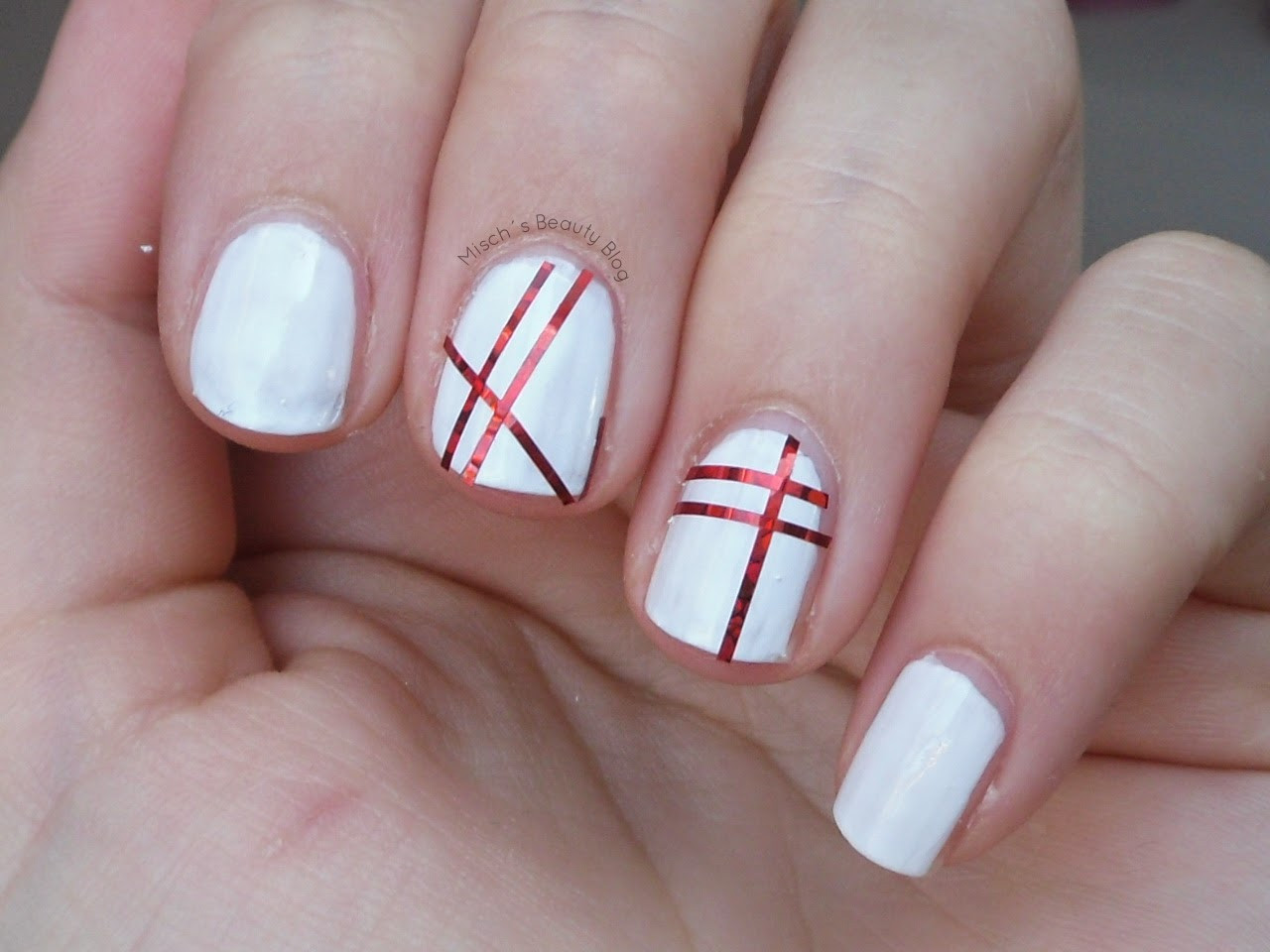 Nail Art With Tape
 55 Best Striping Tape Nail Art Design Ideas