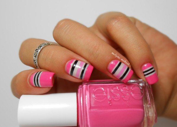Nail Art With Tape
 striping tape