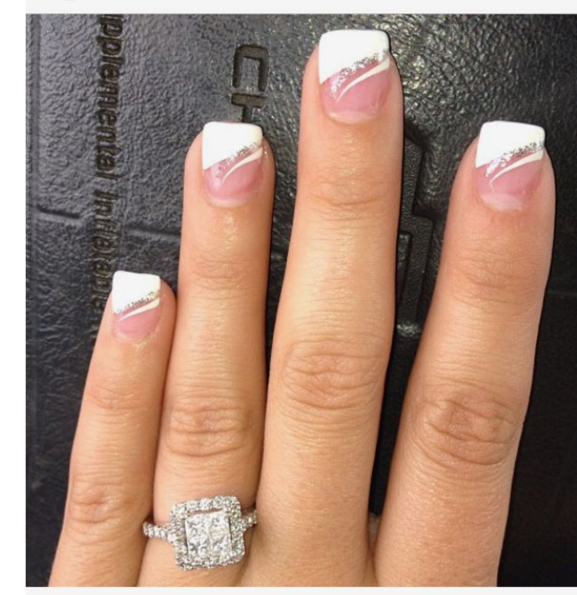 Nail Designs For French Manicure
 Fancy French manicure Nails