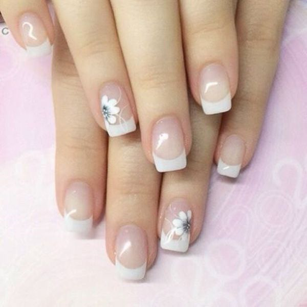 Nail Designs For French Manicure
 35 French Nail Art Ideas
