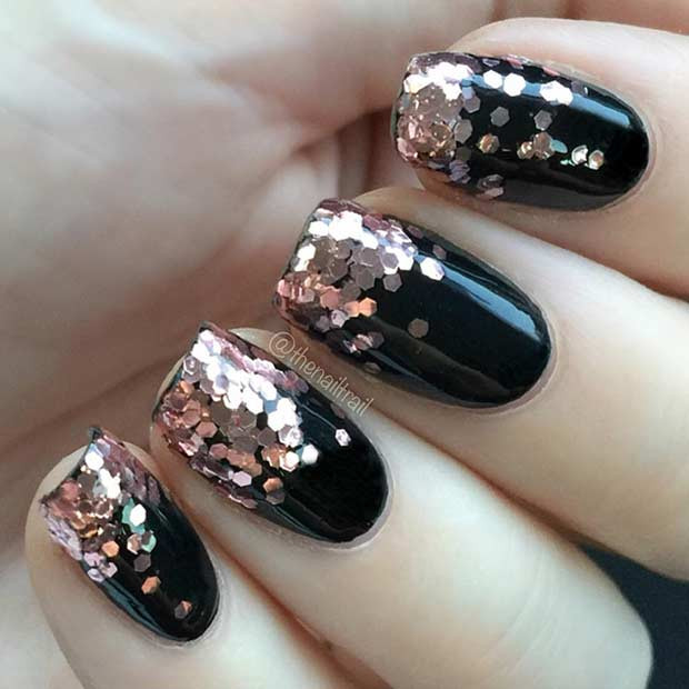 Nail Designs For New Years
 31 Snazzy New Year’s Eve Nail Designs crazyforus