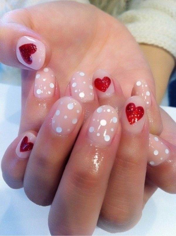 Nail Designs For Valentines
 60 Incredible Valentine s Day Nail Art Designs for 2015