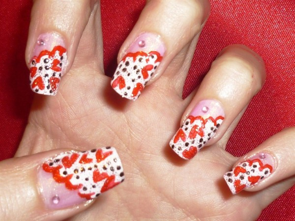 Nail Designs For Valentines
 valentine s day nail designs Ideas How to Decorate nails