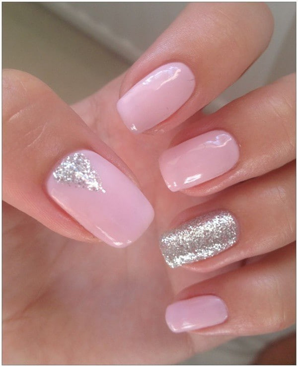 Nail Designs Pink And Silver
 50 Hottest Pink Nail Designs Trending Right Now