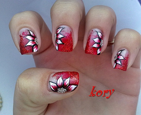 20 Best Nail Designs with Red Nail Polish - Home, Family, Style and Art ...