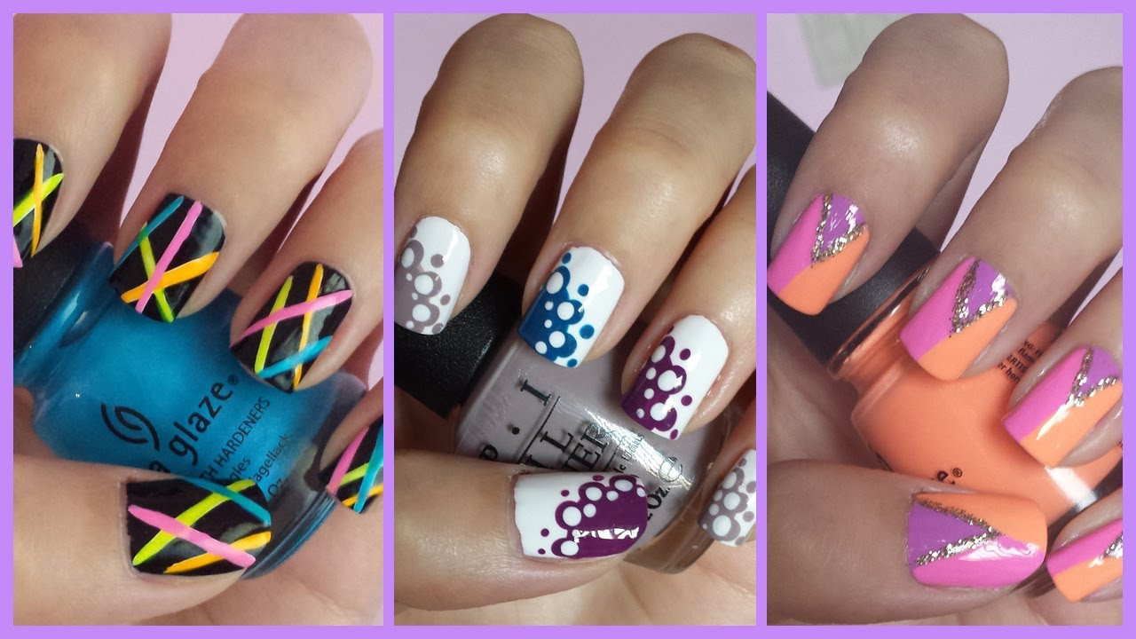 Nail Ideas Easy
 Easy Nail Art For Beginners 11
