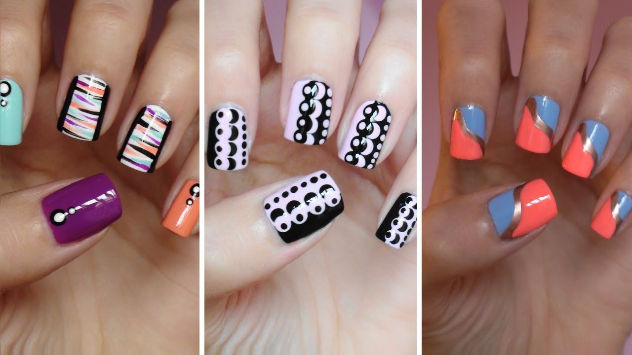 Nail Ideas Easy
 Easy Nail Art For Beginners 7