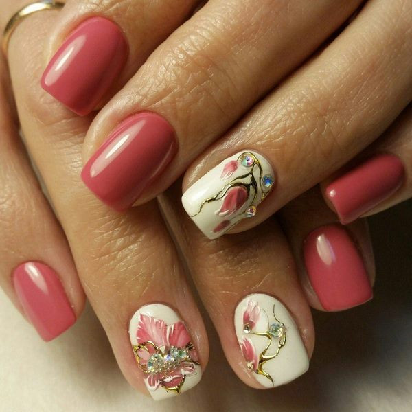 Nail Ideas For Spring
 Spring gel nails ideas – fresh and lovely colors for a