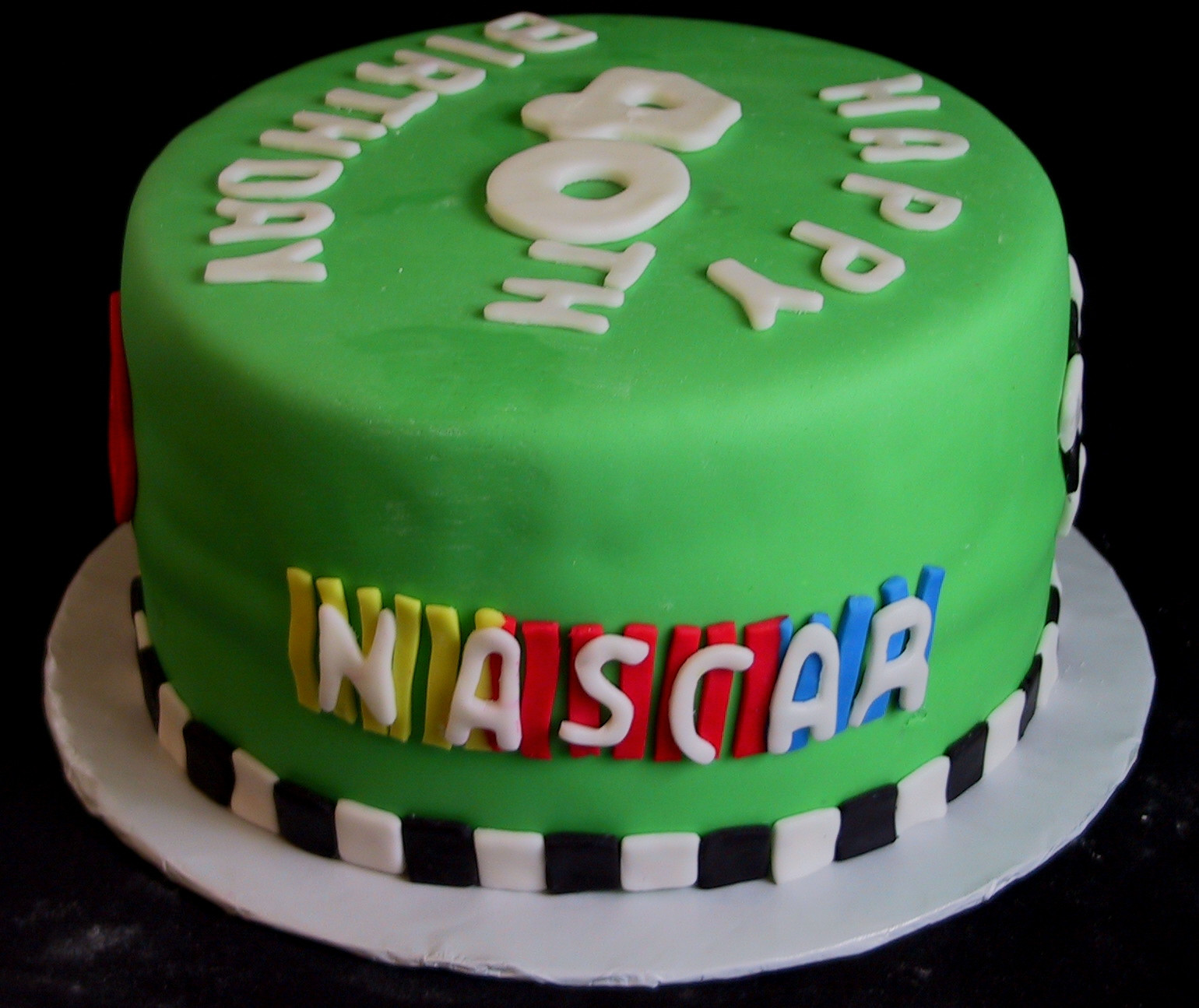 Nascar Birthday Cake
 Nascar Dale Earnhart Jr Fondant Birthday Cake – Danville