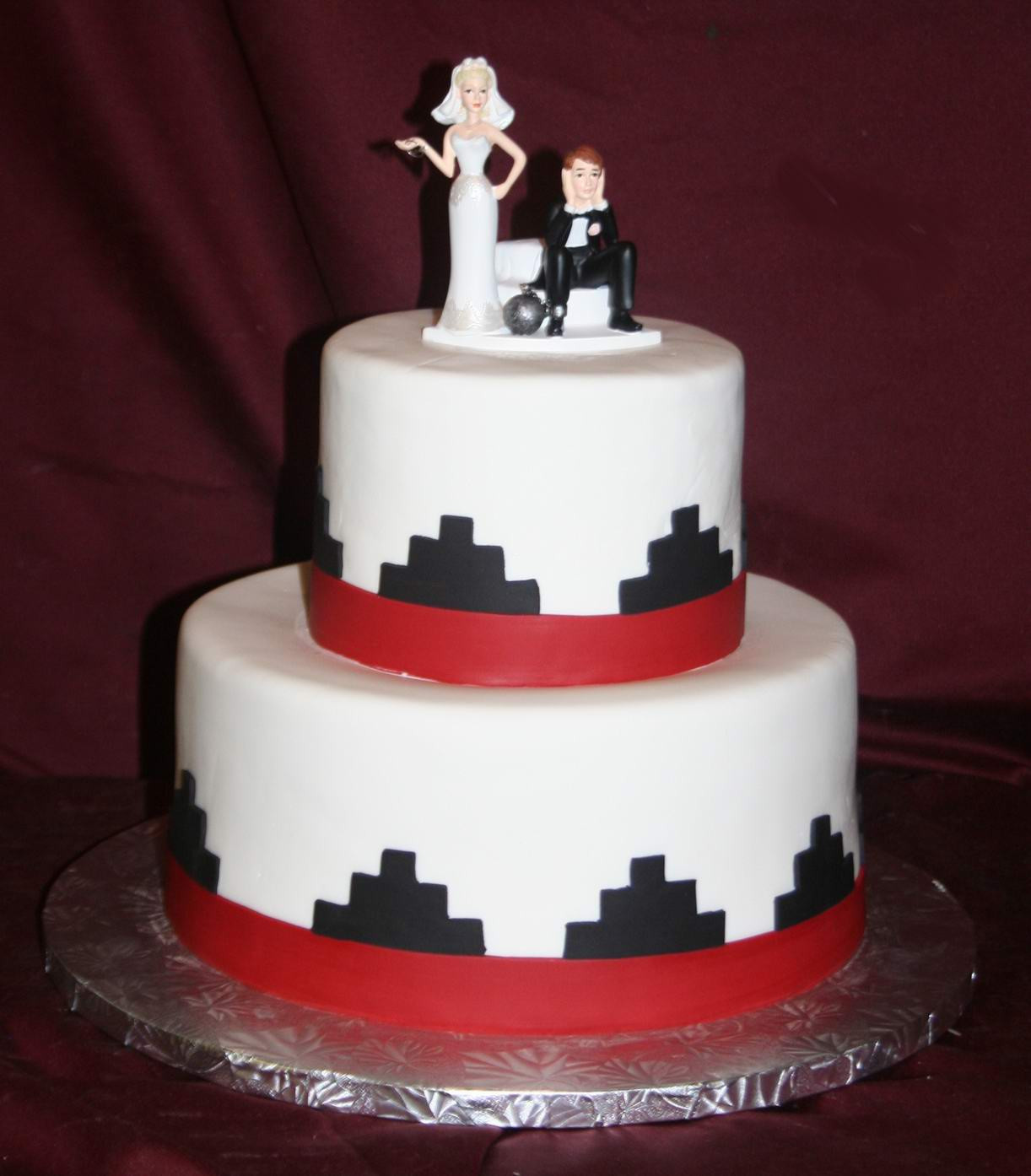 Native American Wedding Cakes
 ABC Cake Shop and Bakery Native American 2 Tier Wedding Cake