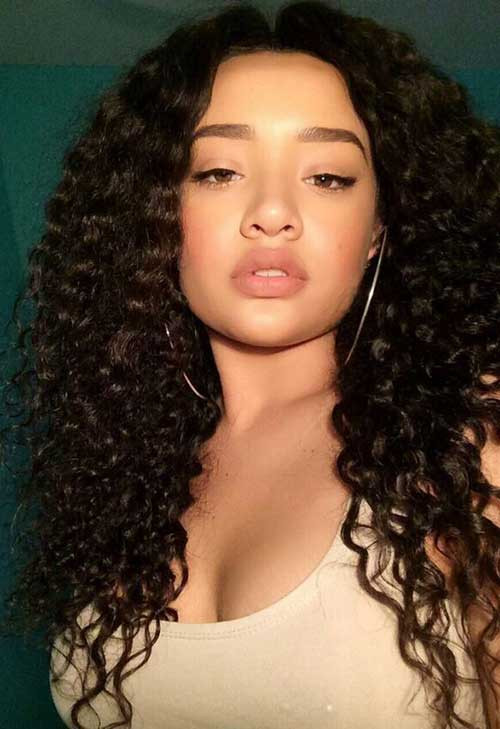 Natural Curls Hairstyles
 20 Long Natural Curly Hairstyles