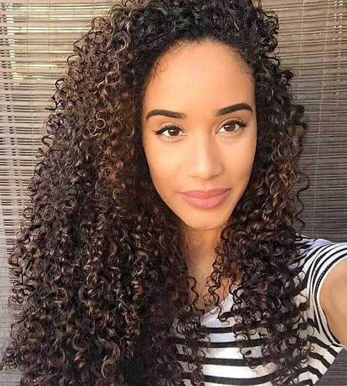 Natural Curls Hairstyles
 20 Long Natural Curly Hairstyles