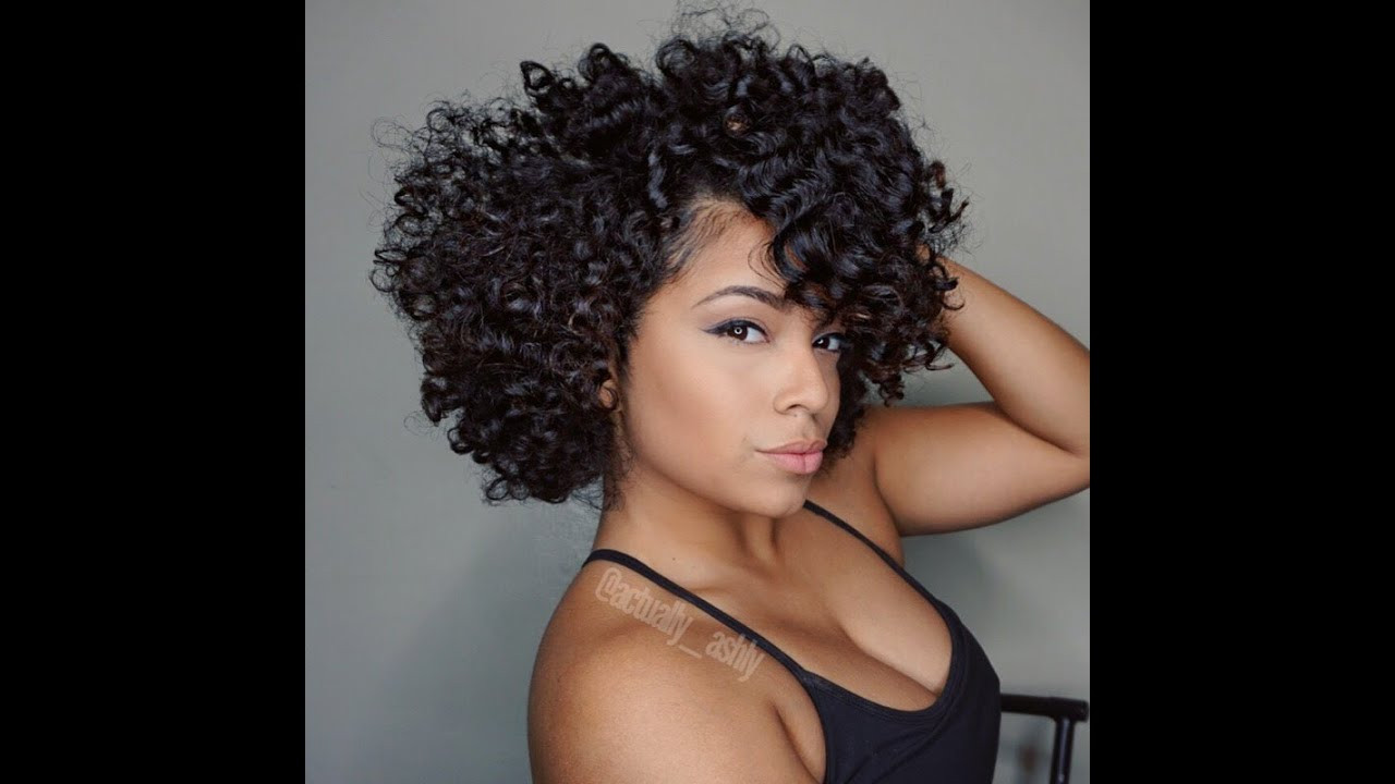 Natural Curls Hairstyles
 Braid and Curl