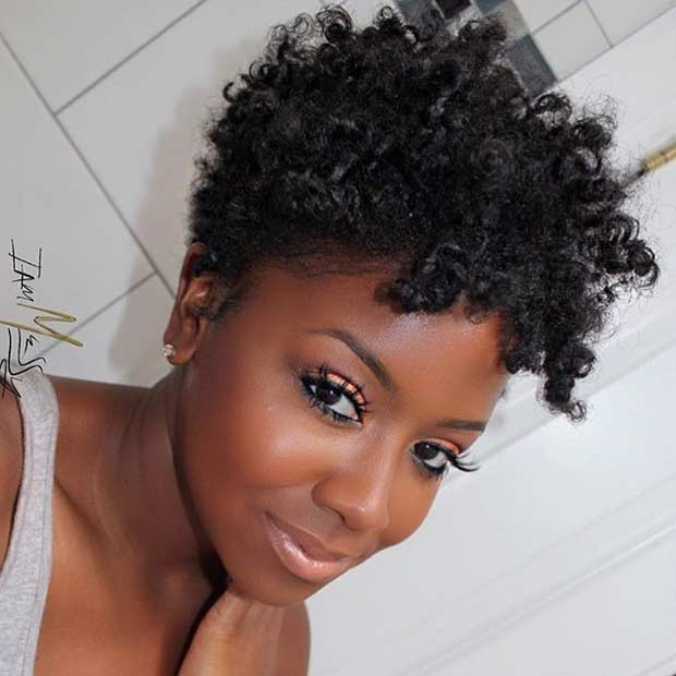 Natural Curly Hairstyles For African American Hair
 51 Best Short Natural Hairstyles for Black Women