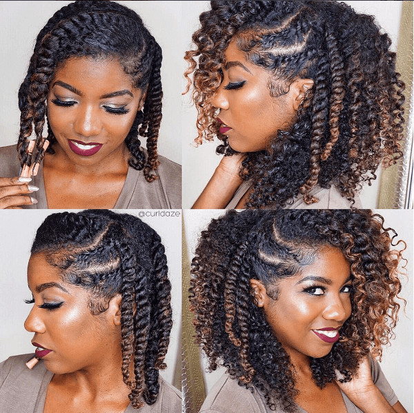 Natural Hairstyles For Black Women Twists
 Soooo pretty Doing this style next