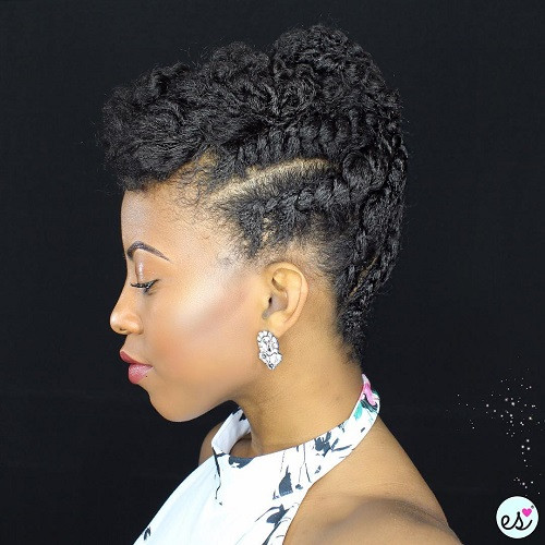 Natural Hairstyles Updo
 75 Most Inspiring Natural Hairstyles for Short Hair in 2017