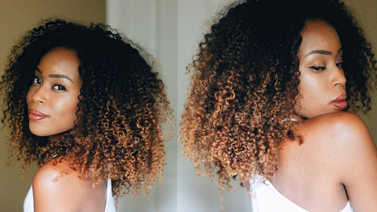 Natural Looking Hairstyles
 The Most NATURAL LOOKING KINKY CURLY WEAVE