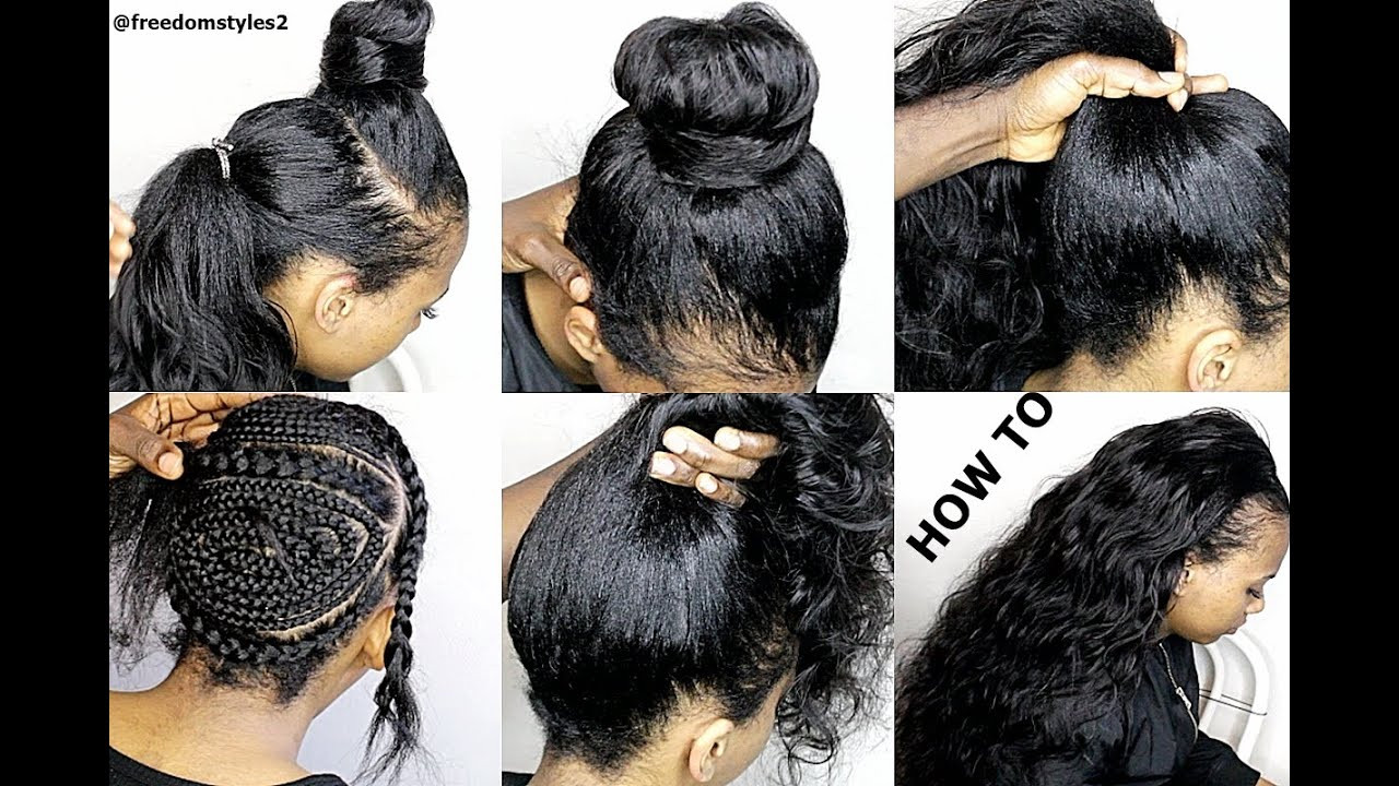 Natural Looking Hairstyles
 HOW TO DO NATURAL LOOKING SEWIN WEAVE VERY NATURAL