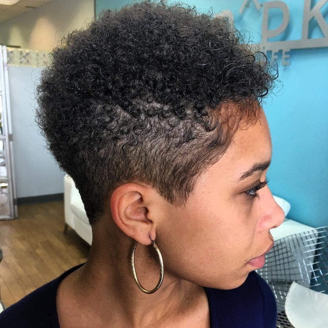 Natural Short Cut Hairstyles
 40 Cute Tapered Natural Hairstyles for Afro Hair