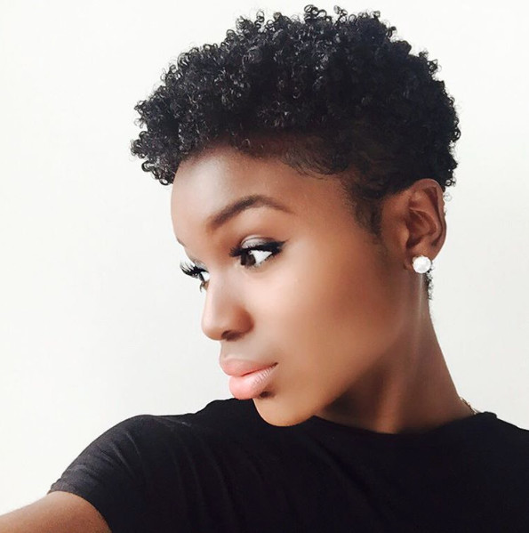 Natural Short Cut Hairstyles
 InstaFeature Tapered cut on natural hair – dennydaily
