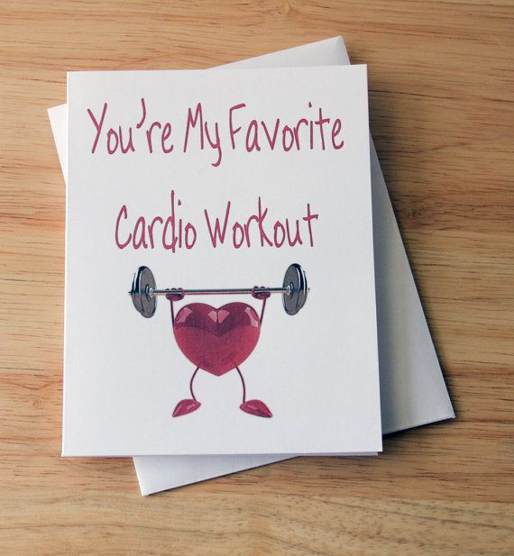 Naughty Gift Ideas For Boyfriend
 Boyfriend Gift Card For Him Cardio Workout Birthday