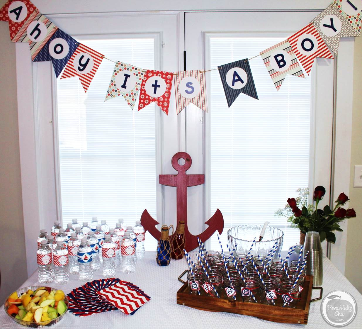 Nautical Baby Boy Decor
 10 Ideas For A Nautical Themed Baby Shower – Ramshackle Glam