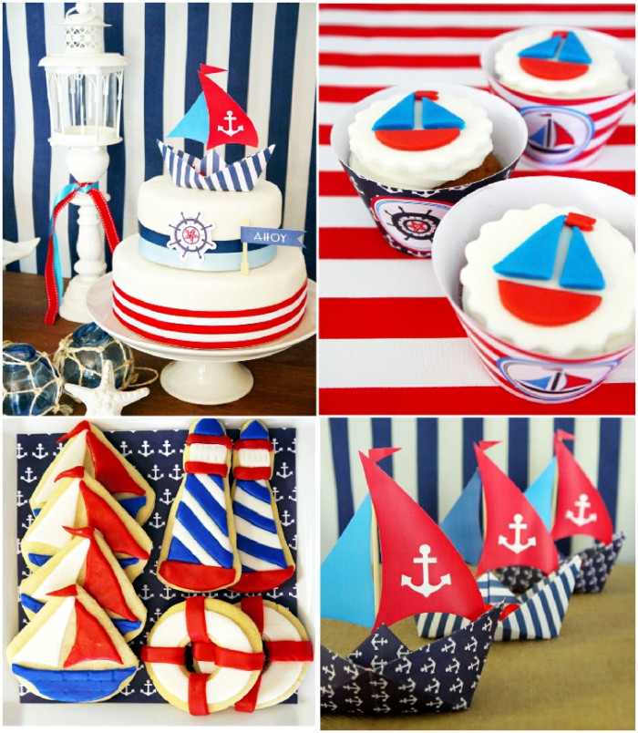 Nautical Birthday Decorations
 Nautical Baby Shower Theme Ideas