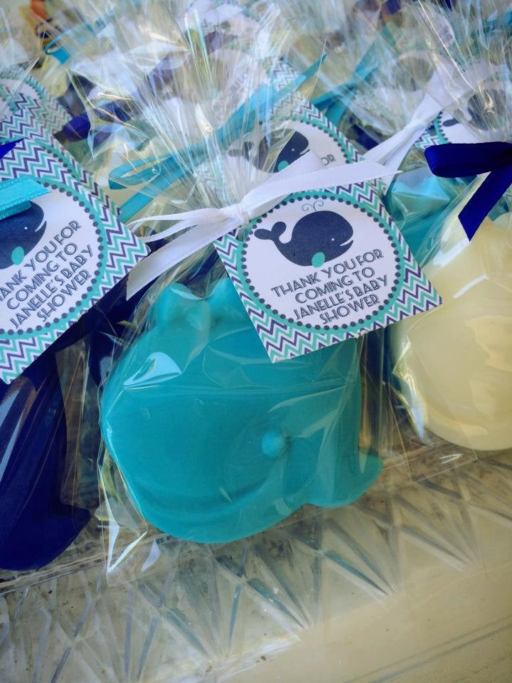 Nautical Themed Wedding Favors
 25 WHALE SOAPS Favors Nautical themed by favorsbyangelique