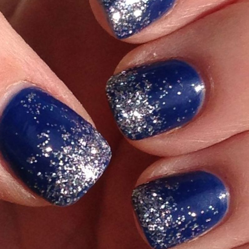 20 Best Ideas Navy Blue and Silver Nail Designs - Home, Family, Style ...