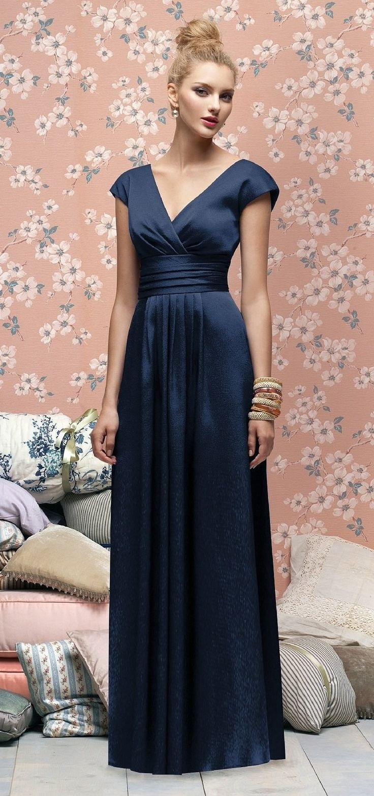 Navy Blue Dresses For Wedding
 Color Inspiration Midnight Blue and Navy Wedding Ideas